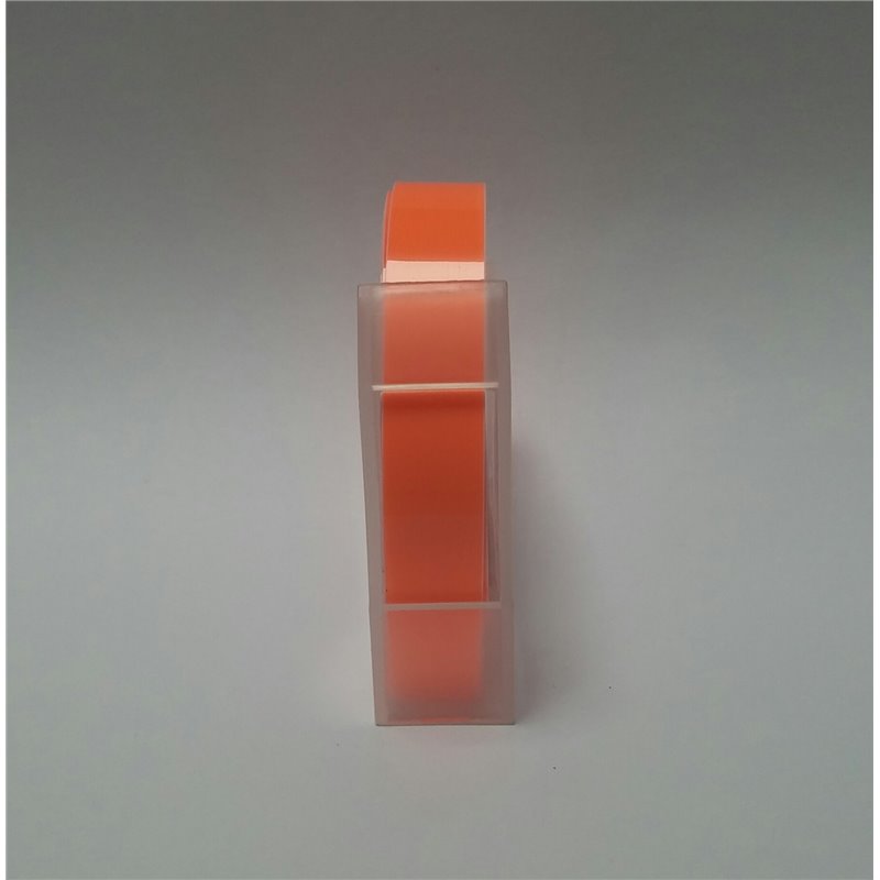 Motex E101 Embossing Tape (Fluorescent Orange)(Pack of 5) Motex E101 Embossing Tape (Fluorescent Orange)(Pack of 5)