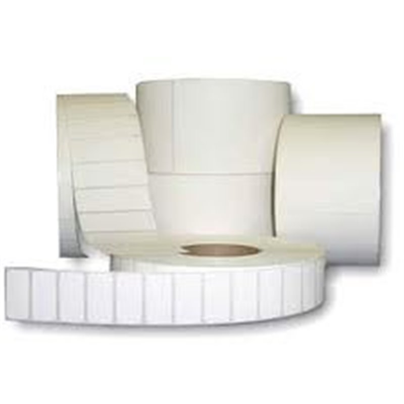 10,000 60mm x 60mm White Direct Thermal Labels - 38mm Core