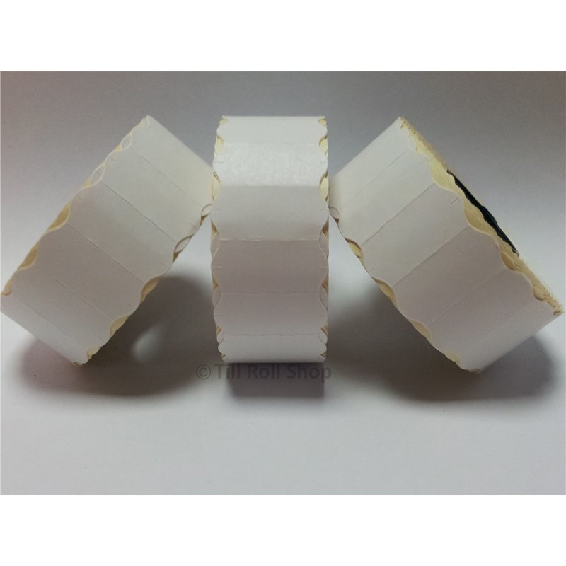 SATO Avery Denn 180/216 White Labels – 10 Rolls, 1,500 Labels Each, Total 15,000 Labels