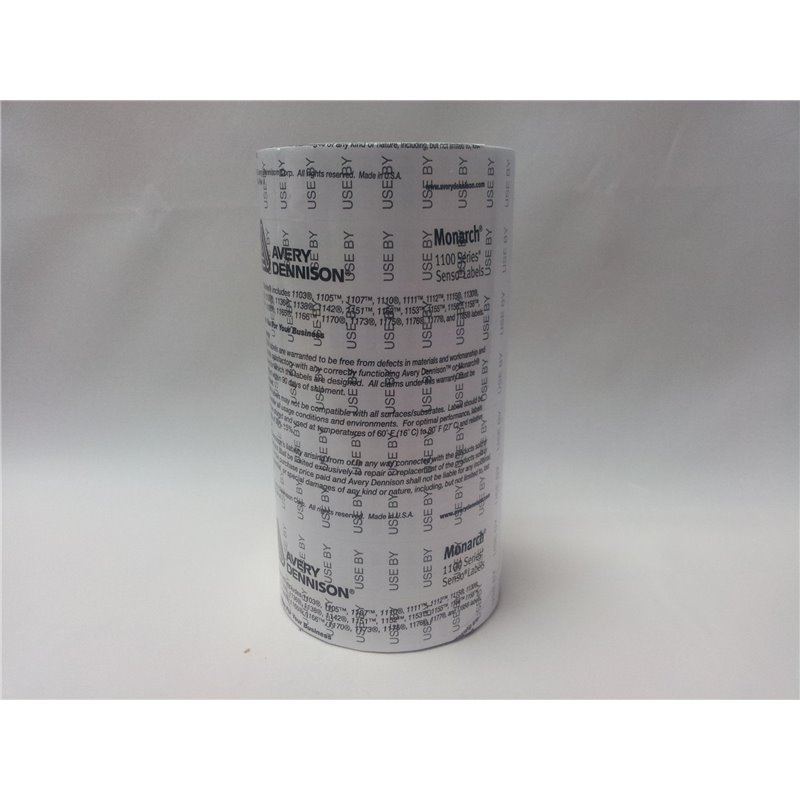 8 Rotoli Di Etichette Per Prezzi Per Monarch 1131, 20.000 Etichette Da 1,9x1,1 Cm, Con Rullo Inchiostro Bonus, Made In USA