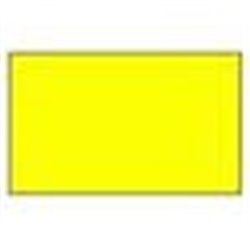 30,000 Fluorescent Yellow Peelable Price Gun Pricing Labels - 26mm x 16mm - CT7