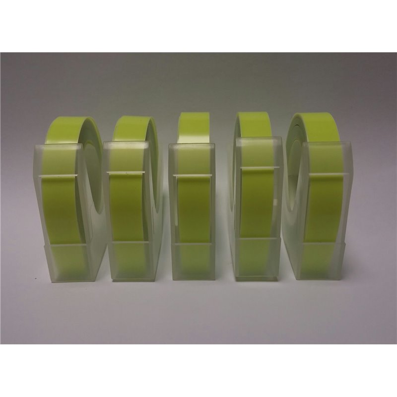 Motex E101 Embossing Tape (Yellow)(Pack of 5)