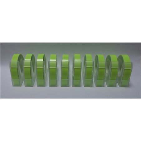 Motex E101 Embossing Tape (Fluorescent Yellow)(Pack of 5)