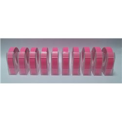 Motex E101 Embossing Tape (Fluorescent Pink)(Pack of 5)